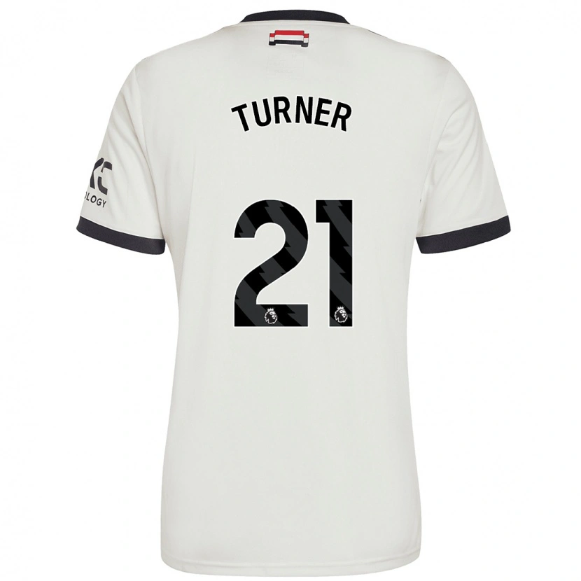 Danxen Hombre Camiseta Millie Turner #21 Blanquecino Equipación Tercera 2024/25 La Camisa México
