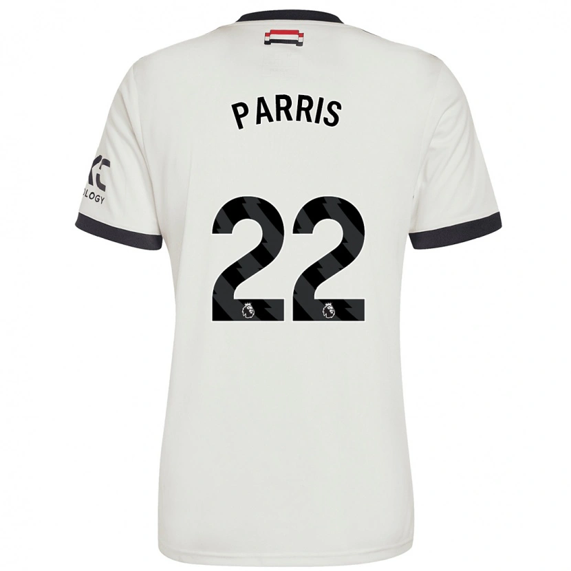 Danxen Hombre Camiseta Nikita Parris #22 Blanquecino Equipación Tercera 2024/25 La Camisa México