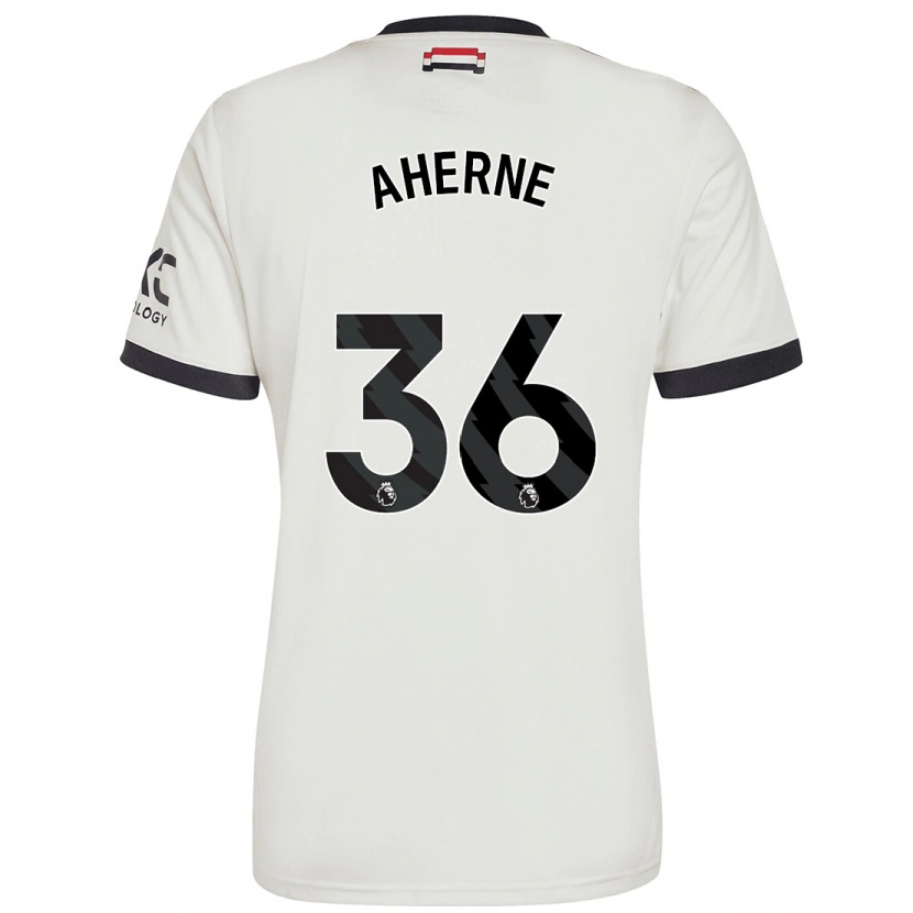 Danxen Hombre Camiseta Alyssa Aherne #36 Blanquecino Equipación Tercera 2024/25 La Camisa México