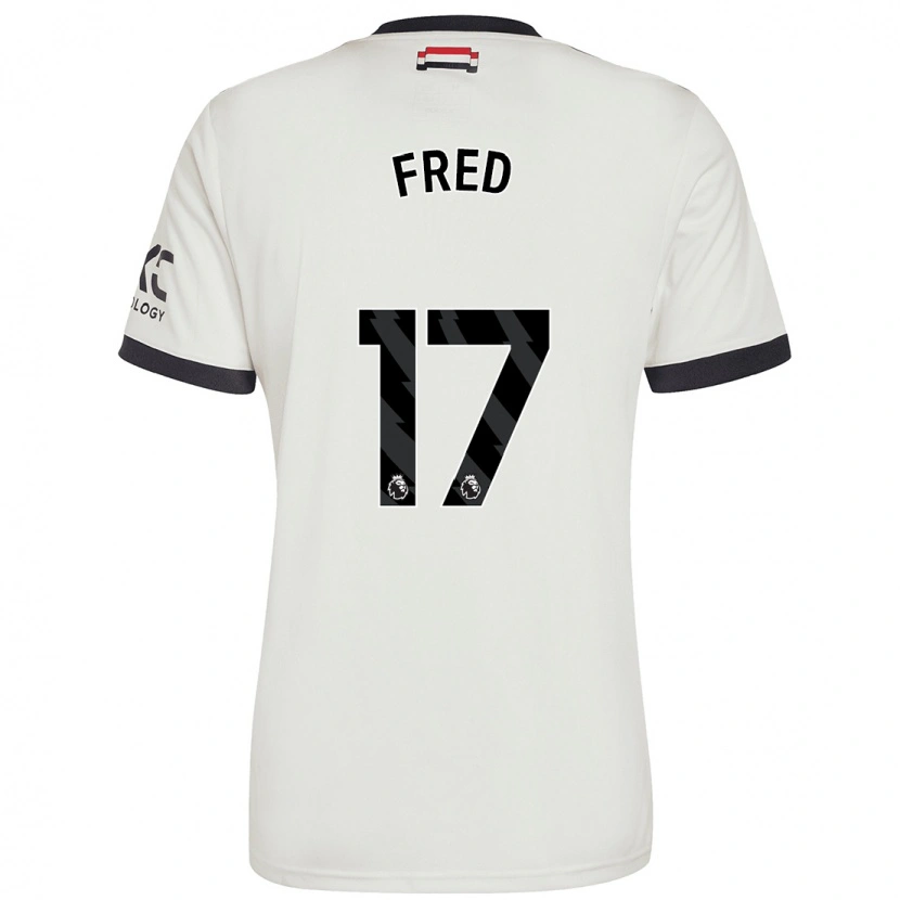 Danxen Hombre Camiseta Fred #17 Blanquecino Equipación Tercera 2024/25 La Camisa México