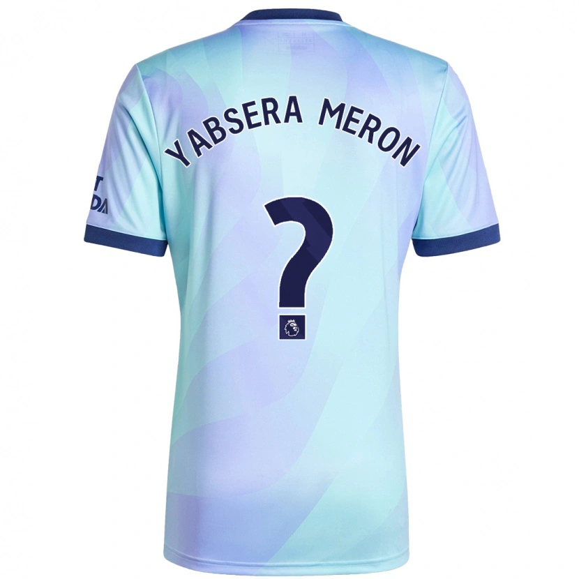 Danxen Hombre Camiseta Yabsera Meron #0 Agua Equipación Tercera 2024/25 La Camisa México