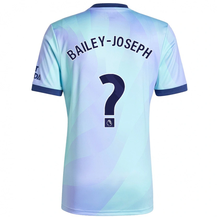 Danxen Hombre Camiseta Brando Bailey-Joseph #0 Agua Equipación Tercera 2024/25 La Camisa México