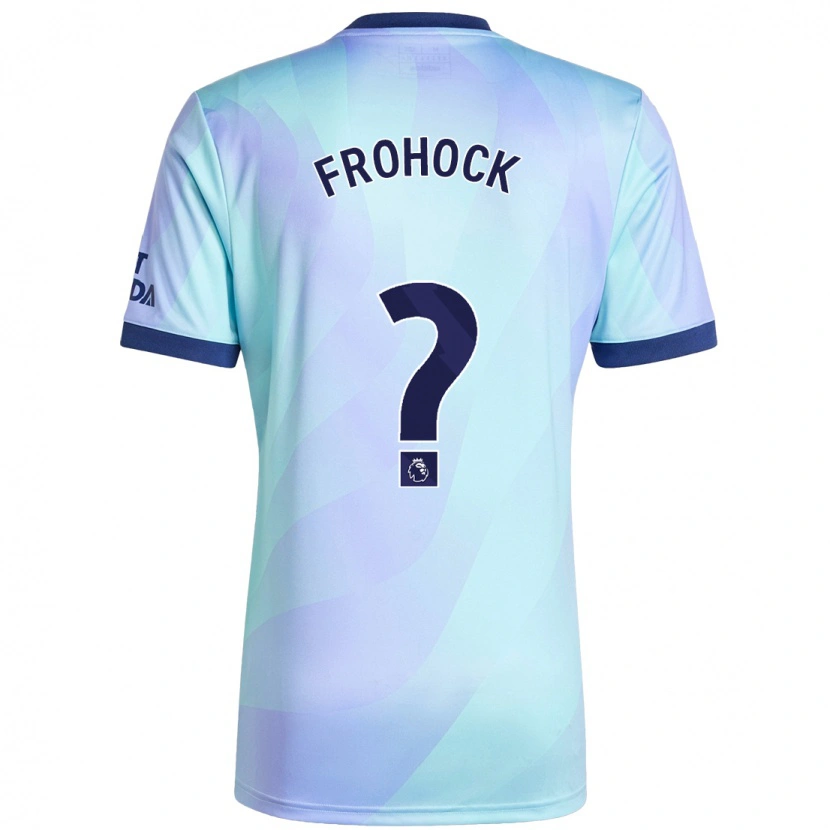 Danxen Hombre Camiseta Marley Frohock #0 Agua Equipación Tercera 2024/25 La Camisa México