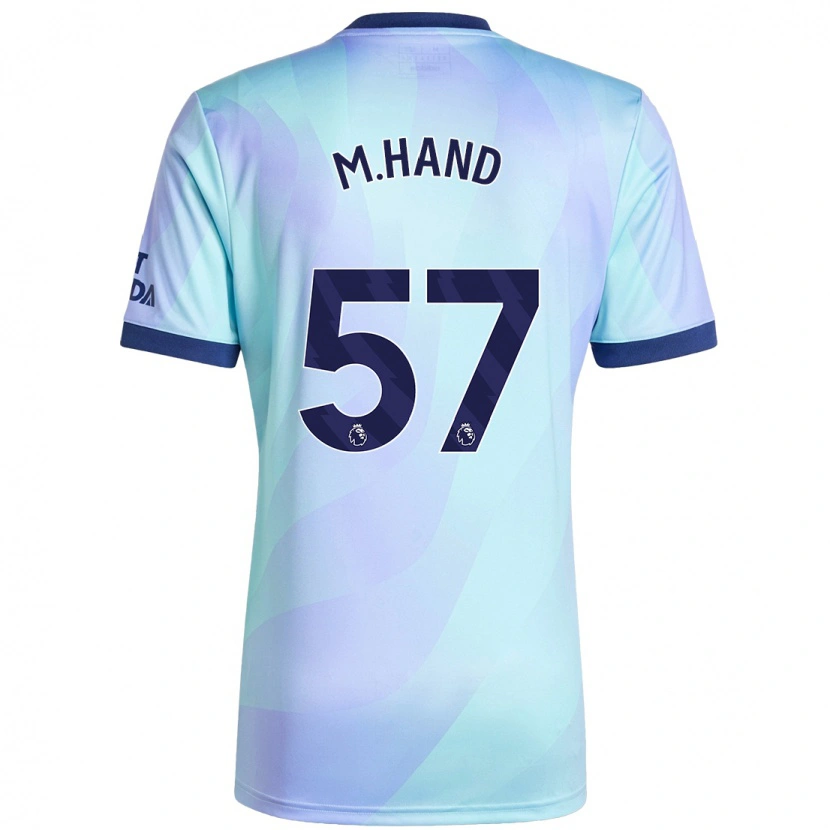Danxen Hombre Camiseta Ismail Oulad M'hand #57 Agua Equipación Tercera 2024/25 La Camisa México