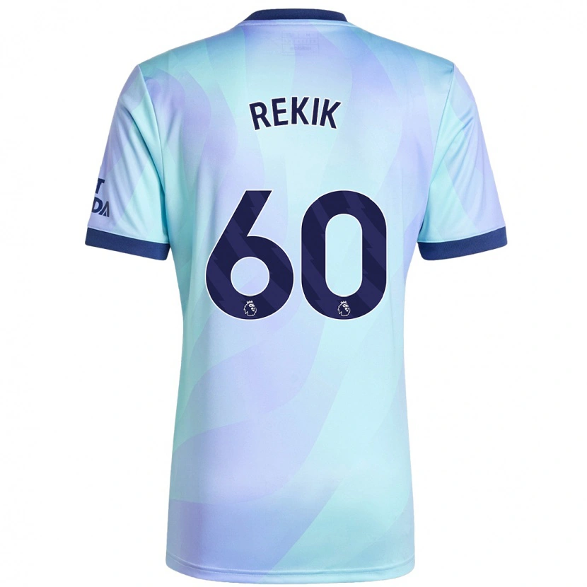 Danxen Hombre Camiseta Omar Rekik #60 Agua Equipación Tercera 2024/25 La Camisa México