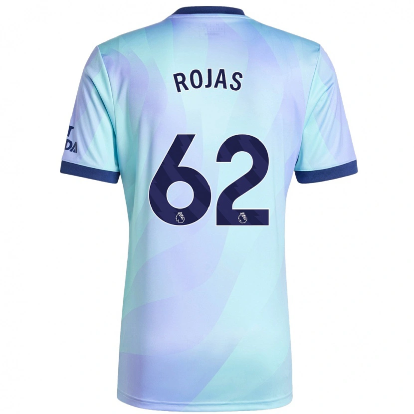 Danxen Hombre Camiseta Alexei Rojas #62 Agua Equipación Tercera 2024/25 La Camisa México