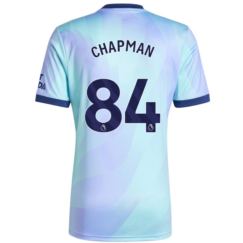 Danxen Hombre Camiseta Samuel Chapman #84 Agua Equipación Tercera 2024/25 La Camisa México
