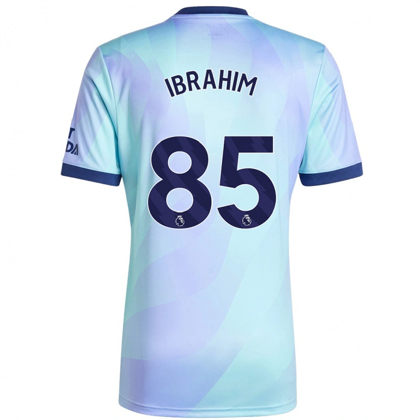 Danxen Hombre Camiseta Ife Ibrahim #85 Agua Equipación Tercera 2024/25 La Camisa México