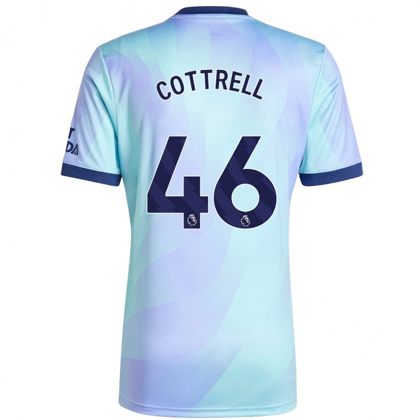 Danxen Hombre Camiseta Ben Cottrell #46 Agua Equipación Tercera 2024/25 La Camisa México