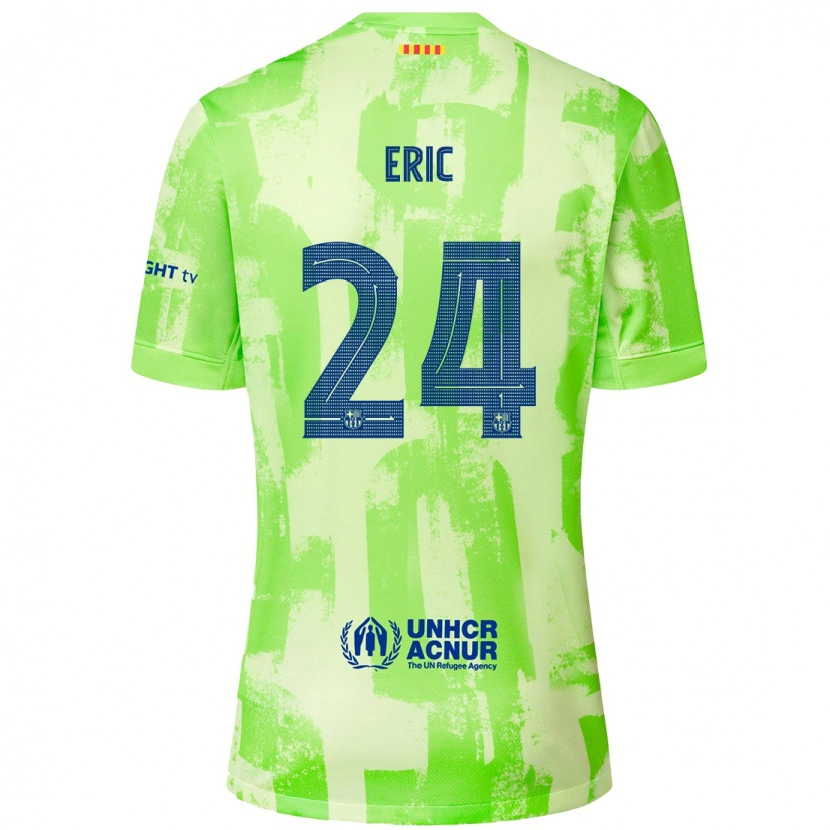 Danxen Hombre Camiseta Eric García #24 Lima Equipación Tercera 2024/25 La Camisa México