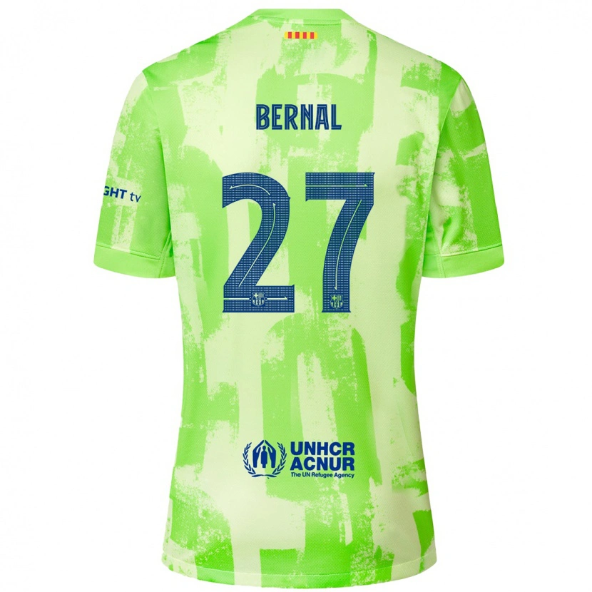 Danxen Hombre Camiseta Marc Bernal #27 Lima Equipación Tercera 2024/25 La Camisa México