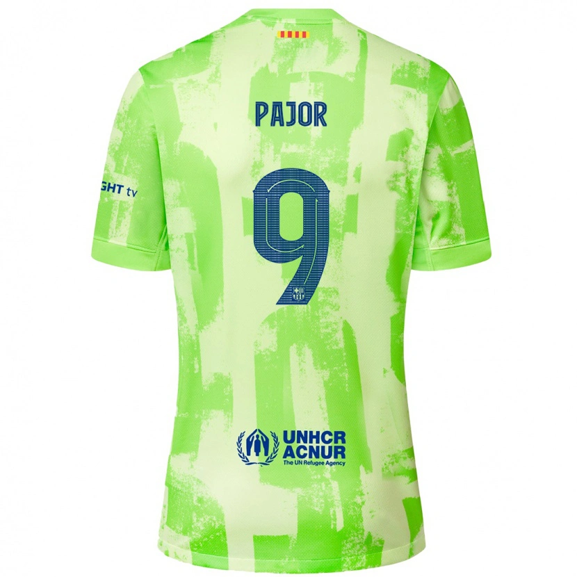 Danxen Hombre Camiseta Ewa Pajor #9 Lima Equipación Tercera 2024/25 La Camisa México