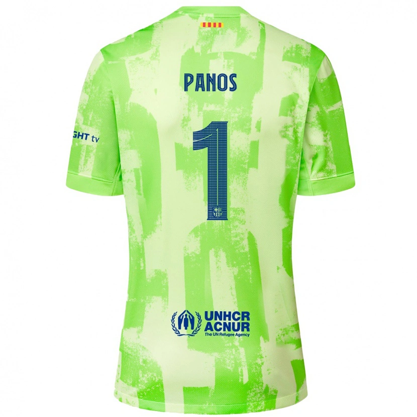 Danxen Hombre Camiseta Sandra Panos #1 Lima Equipación Tercera 2024/25 La Camisa México
