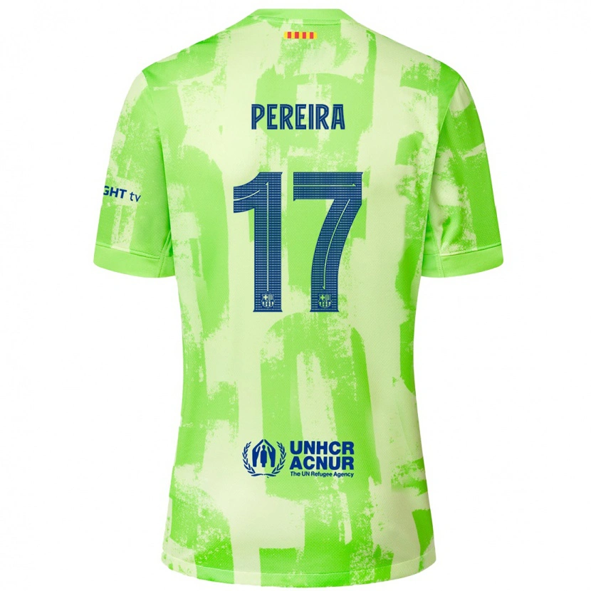 Danxen Hombre Camiseta Andrea Pereira #17 Lima Equipación Tercera 2024/25 La Camisa México