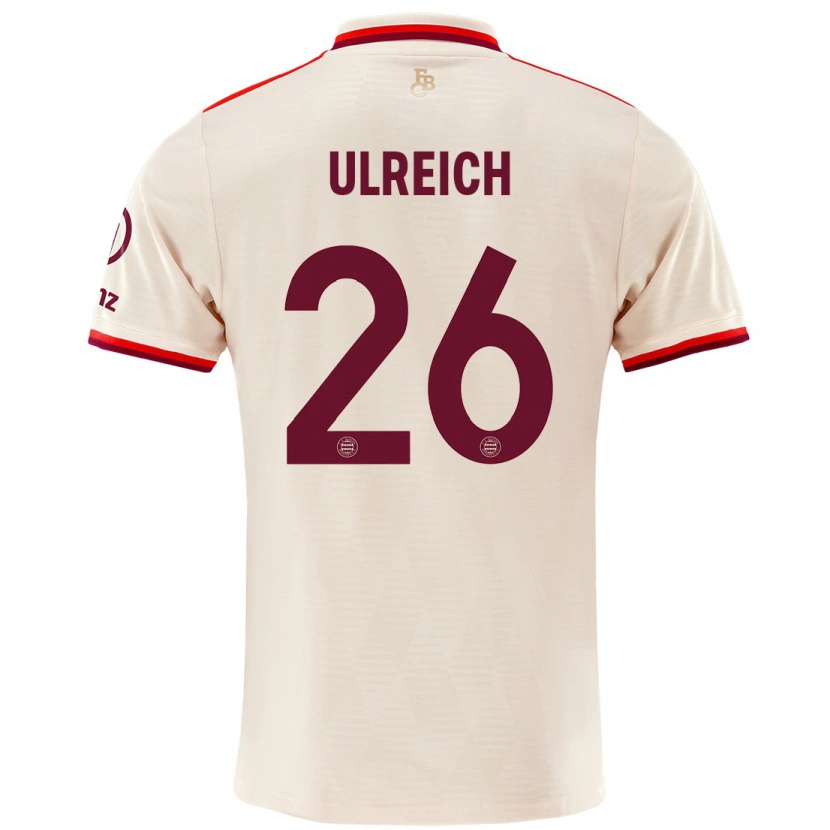 Danxen Hombre Camiseta Sven Ulreich #26 Lino Equipación Tercera 2024/25 La Camisa México
