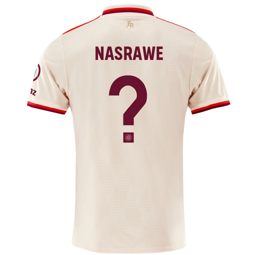 Danxen Hombre Camiseta Jussef Nasrawe #0 Lino Equipación Tercera 2024/25 La Camisa México