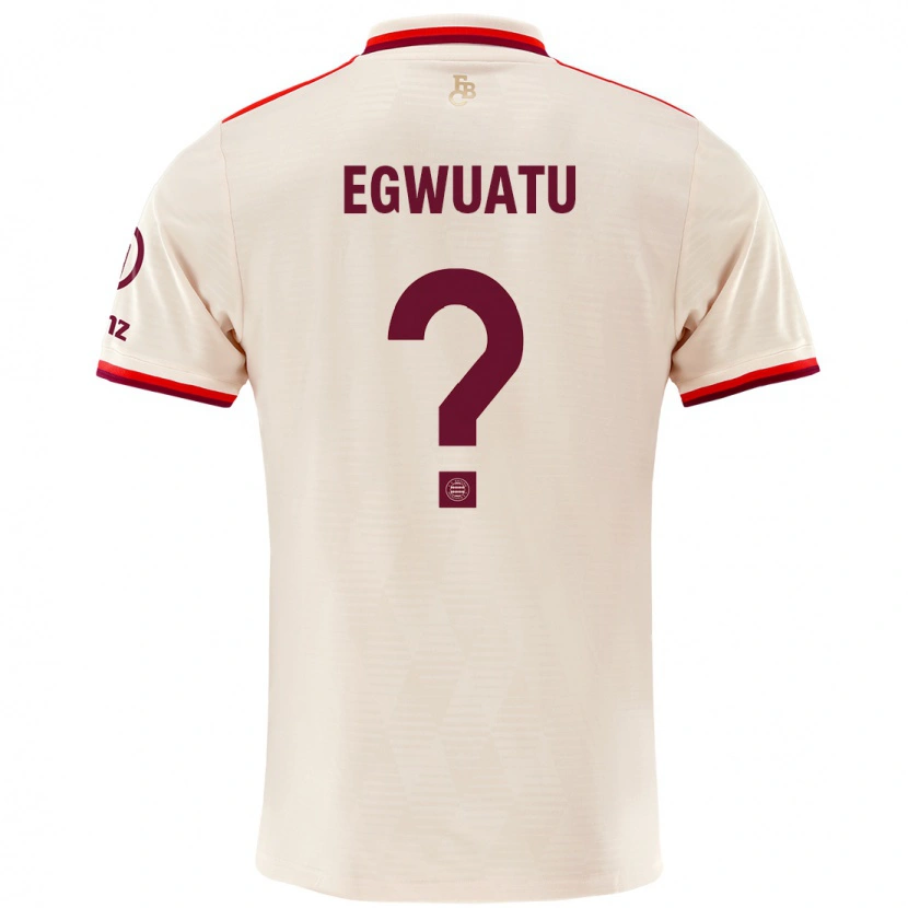 Danxen Hombre Camiseta Frank Egwuatu #0 Lino Equipación Tercera 2024/25 La Camisa México