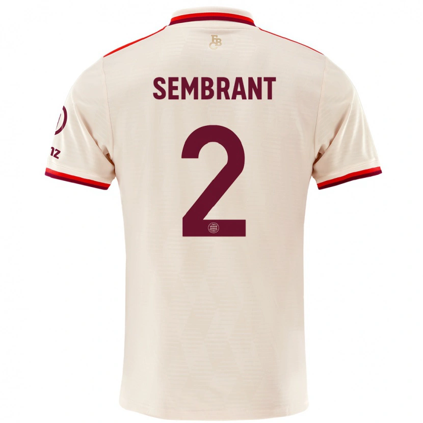 Danxen Hombre Camiseta Linda Sembrant #2 Lino Equipación Tercera 2024/25 La Camisa México