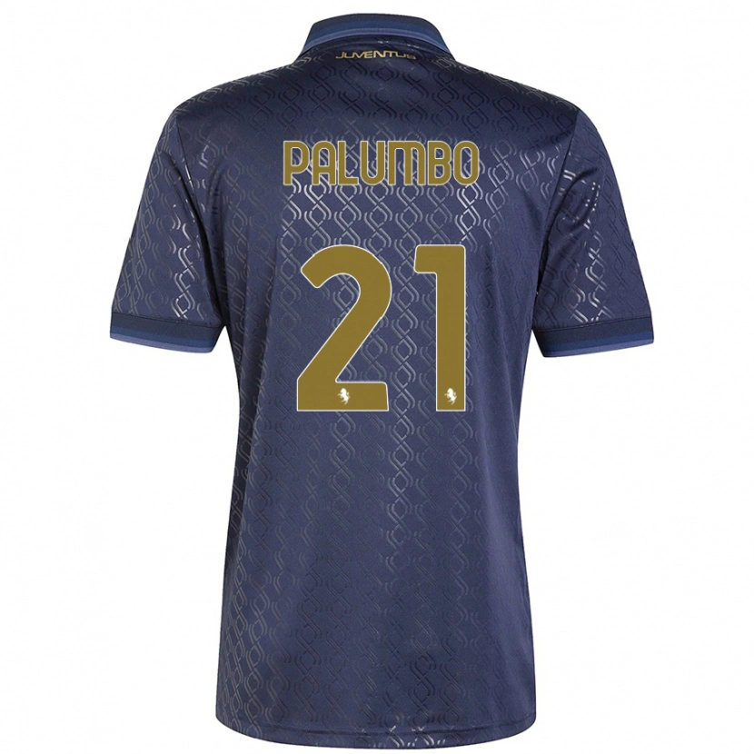 Danxen Hombre Camiseta Martin Palumbo #21 Azul Marino Equipación Tercera 2024/25 La Camisa México