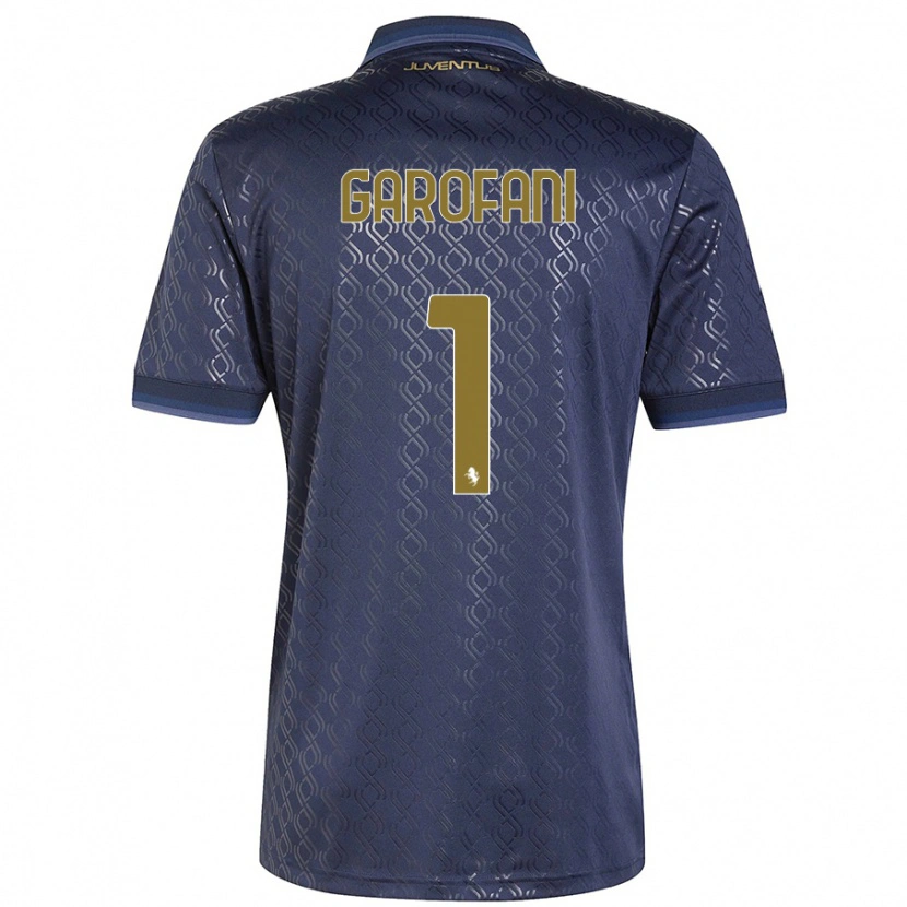 Danxen Hombre Camiseta Giovanni Garofani #1 Azul Marino Equipación Tercera 2024/25 La Camisa México