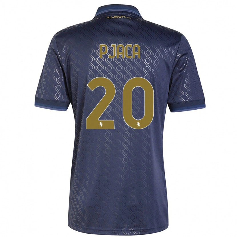 Danxen Hombre Camiseta Marko Pjaca #20 Azul Marino Equipación Tercera 2024/25 La Camisa México