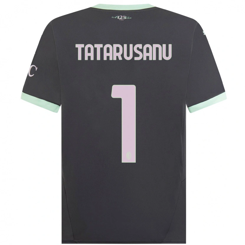 Danxen Hombre Camiseta Ciprian Tatarusanu #1 Gris Equipación Tercera 2024/25 La Camisa México