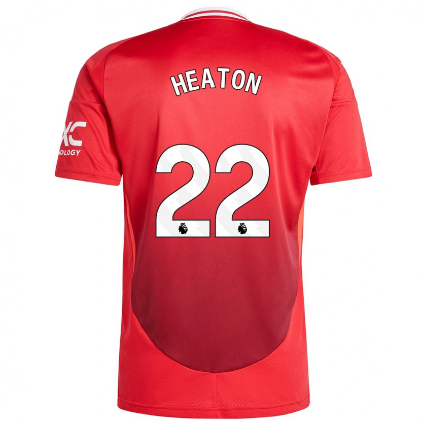 Danxen Mujer Camiseta Tom Heaton #22 Rojo Brillante 1ª Equipación 2024/25 La Camisa México