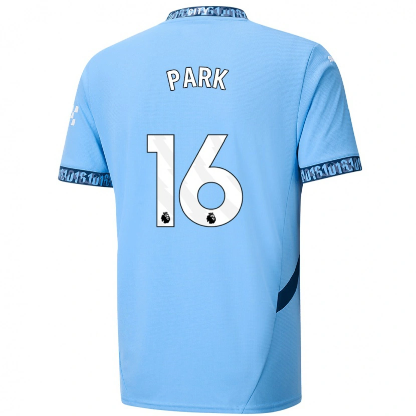 Danxen Mujer Camiseta Jess Park #16 Azul Marino 1ª Equipación 2024/25 La Camisa México