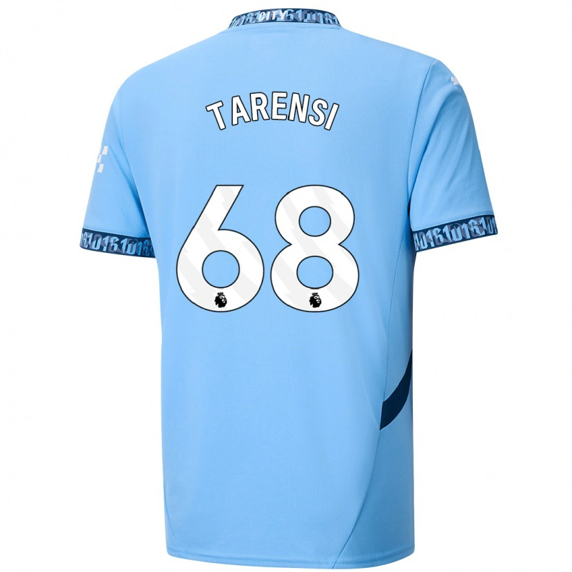 Danxen Mujer Camiseta Oscar Tarensi #68 Azul Marino 1ª Equipación 2024/25 La Camisa México