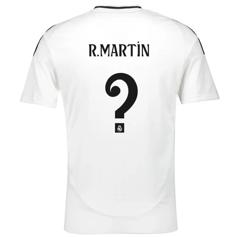 Danxen Mujer Camiseta Roberto Martín #0 Blanco 1ª Equipación 2024/25 La Camisa México