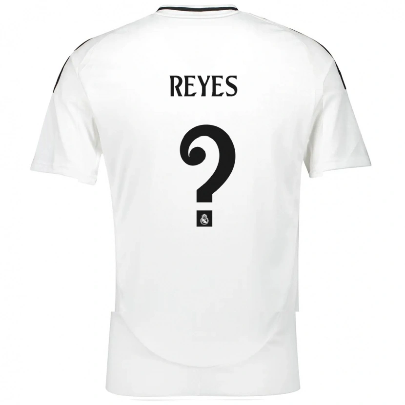 Danxen Mujer Camiseta José Reyes #0 Blanco 1ª Equipación 2024/25 La Camisa México