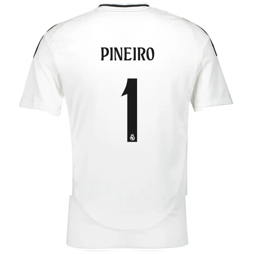 Danxen Mujer Camiseta Diego Piñeiro #1 Blanco 1ª Equipación 2024/25 La Camisa México