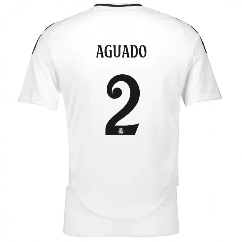 Danxen Mujer Camiseta Lorenzo Aguado #2 Blanco 1ª Equipación 2024/25 La Camisa México