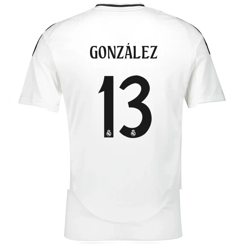 Danxen Mujer Camiseta Fran González #13 Blanco 1ª Equipación 2024/25 La Camisa México