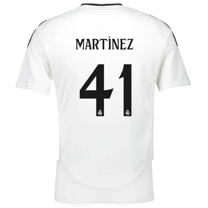 Danxen Mujer Camiseta Joan Martínez #41 Blanco 1ª Equipación 2024/25 La Camisa México