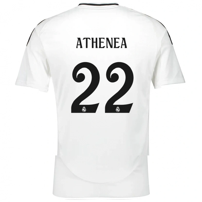 Danxen Mujer Camiseta Athenea Del Castillo #22 Blanco 1ª Equipación 2024/25 La Camisa México