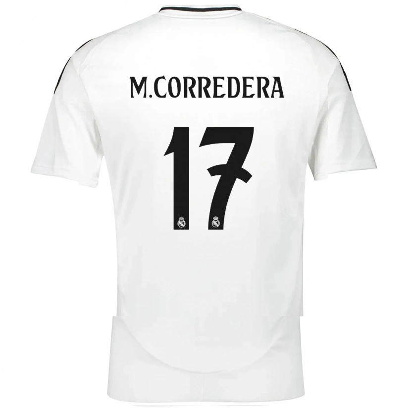 Danxen Mujer Camiseta Marta Corredera #17 Blanco 1ª Equipación 2024/25 La Camisa México