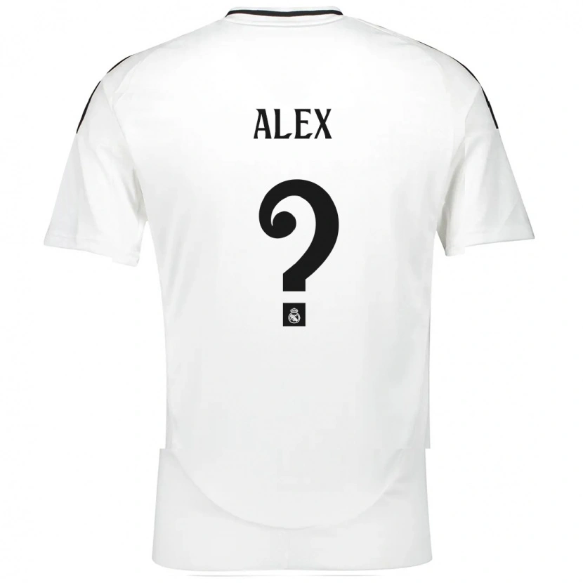 Danxen Mujer Camiseta Alex Sanchez #0 Blanco 1ª Equipación 2024/25 La Camisa México