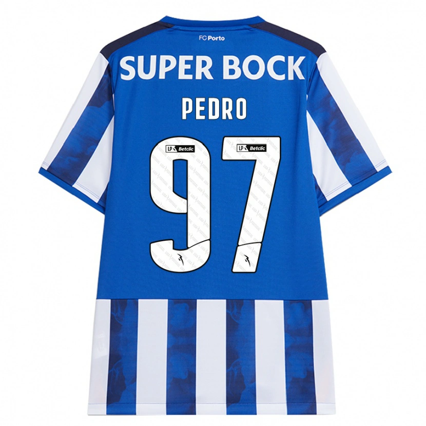 Danxen Mujer Camiseta Zé Pedro #97 Azul Blanco 1ª Equipación 2024/25 La Camisa México