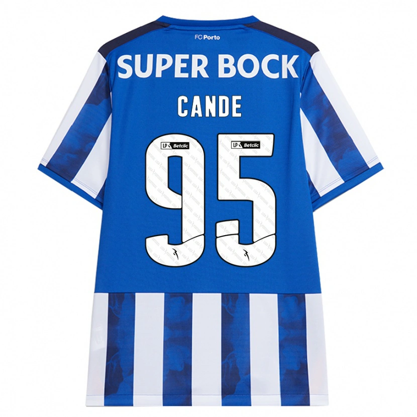 Danxen Mujer Camiseta Anhá Cande #95 Azul Blanco 1ª Equipación 2024/25 La Camisa México