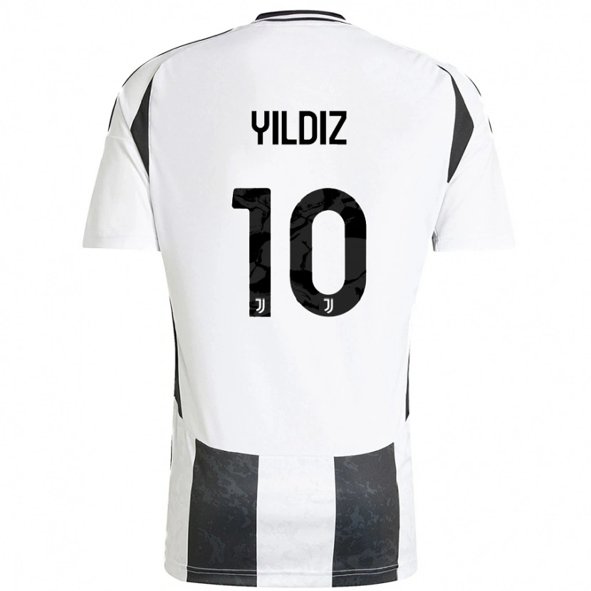 Danxen Mujer Camiseta Kenan Yıldız #10 Blanco Negro 1ª Equipación 2024/25 La Camisa México