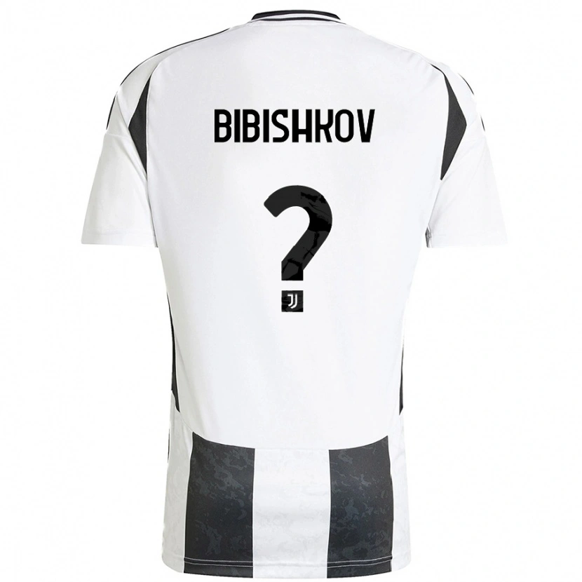 Danxen Mujer Camiseta Marsel Bibishkov #0 Blanco Negro 1ª Equipación 2024/25 La Camisa México