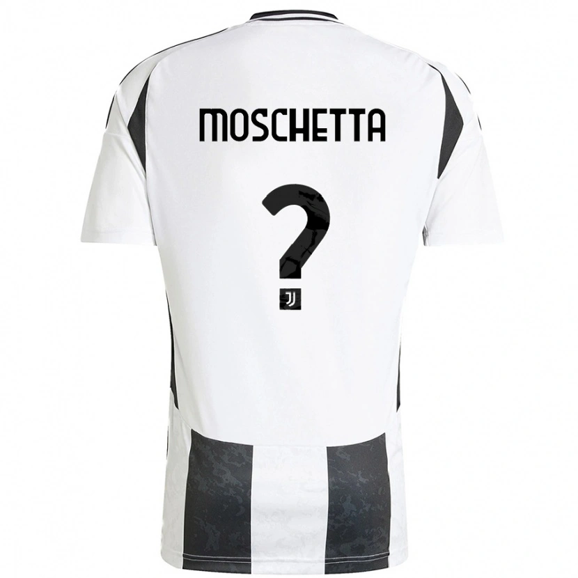 Danxen Mujer Camiseta Lorenzo Moschetta #0 Blanco Negro 1ª Equipación 2024/25 La Camisa México