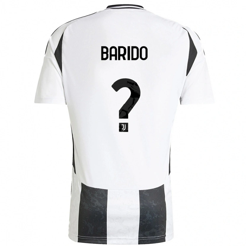 Danxen Mujer Camiseta Francisco Barido #0 Blanco Negro 1ª Equipación 2024/25 La Camisa México