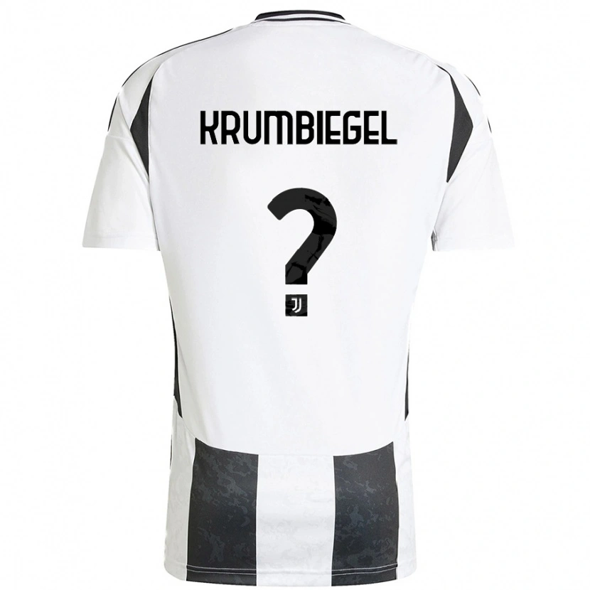 Danxen Mujer Camiseta Paulina Krumbiegel #0 Blanco Negro 1ª Equipación 2024/25 La Camisa México
