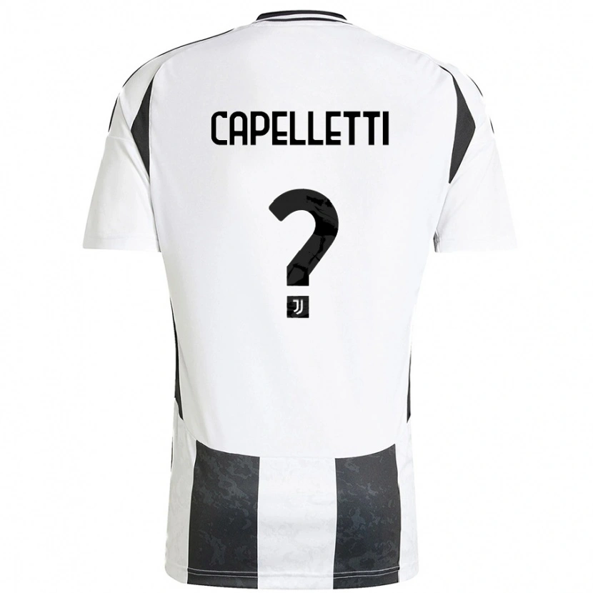 Danxen Mujer Camiseta Alessia Capelletti #0 Blanco Negro 1ª Equipación 2024/25 La Camisa México