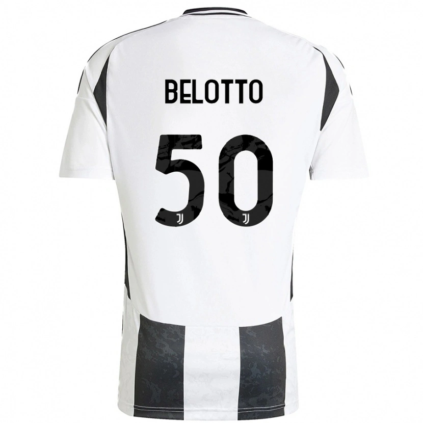 Danxen Mujer Camiseta Soledad Belotto #50 Blanco Negro 1ª Equipación 2024/25 La Camisa México