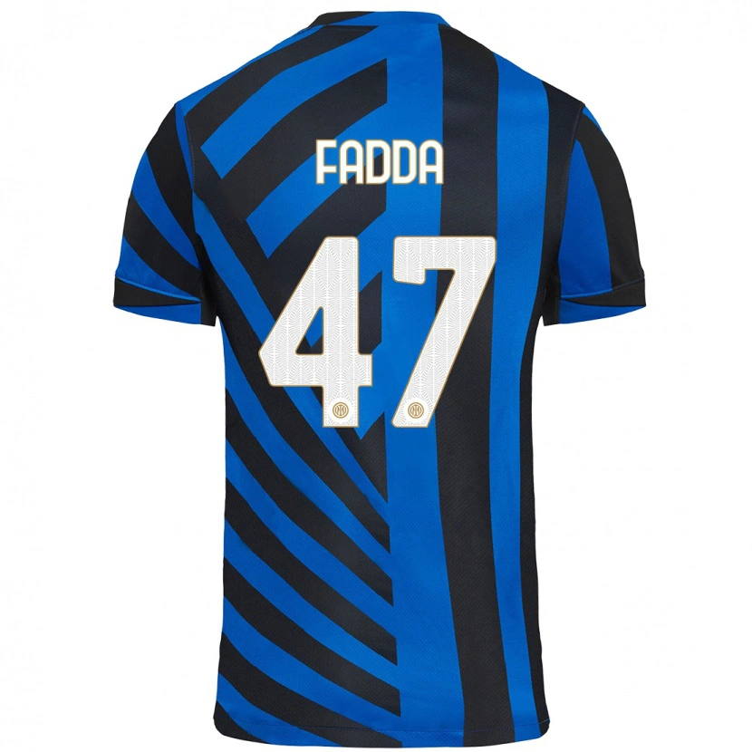 Danxen Mujer Camiseta Paola Fadda #47 Azul Negro 1ª Equipación 2024/25 La Camisa México