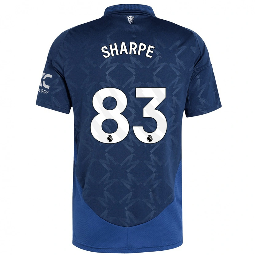 Danxen Mujer Camiseta Malachi Sharpe #83 Índigo 2ª Equipación 2024/25 La Camisa México