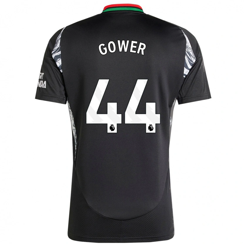 Danxen Mujer Camiseta Jimi Gower #44 Negro 2ª Equipación 2024/25 La Camisa México
